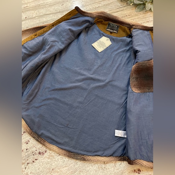 Jachs Jacket Button Down Coat Plaid size M - Picture 10 of 11